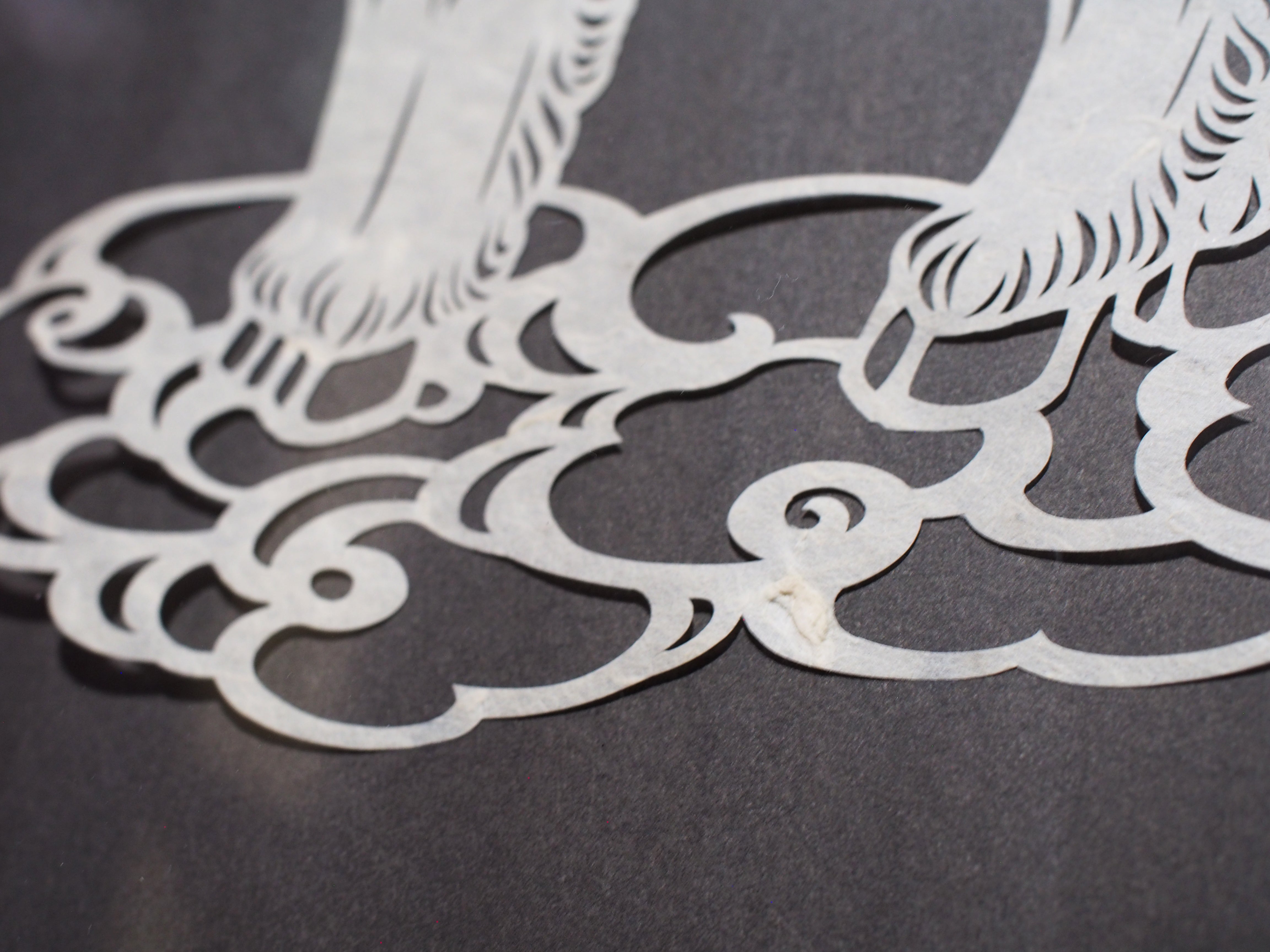 Art de coupe en papier / Qilin