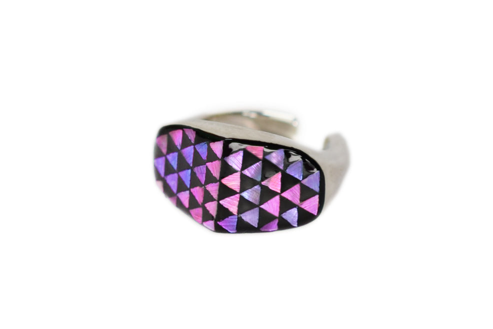 Raden Ear Cuff / Fish Scale Pattern / Right Ear