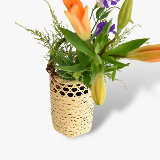 Bamboo Flower Vase/ Creek
