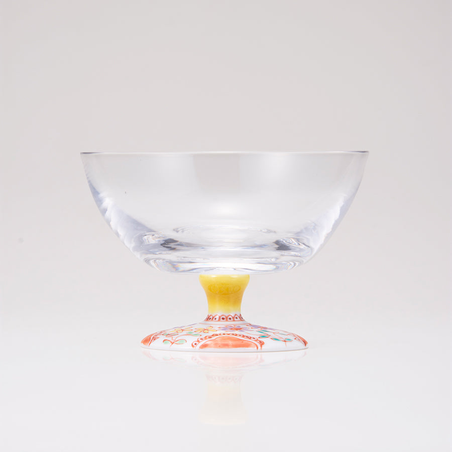 Glasst giapponese dessert giapponese / fiore / pianura