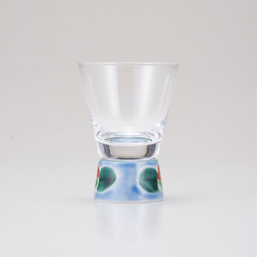 Shot Glass / Blue Camellia Sasanqua