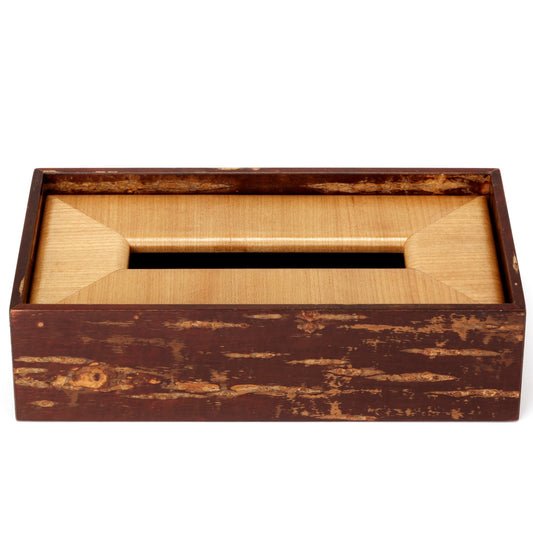 लकड़ी के ऊतक बॉक्स / चेरी ब्लॉसम