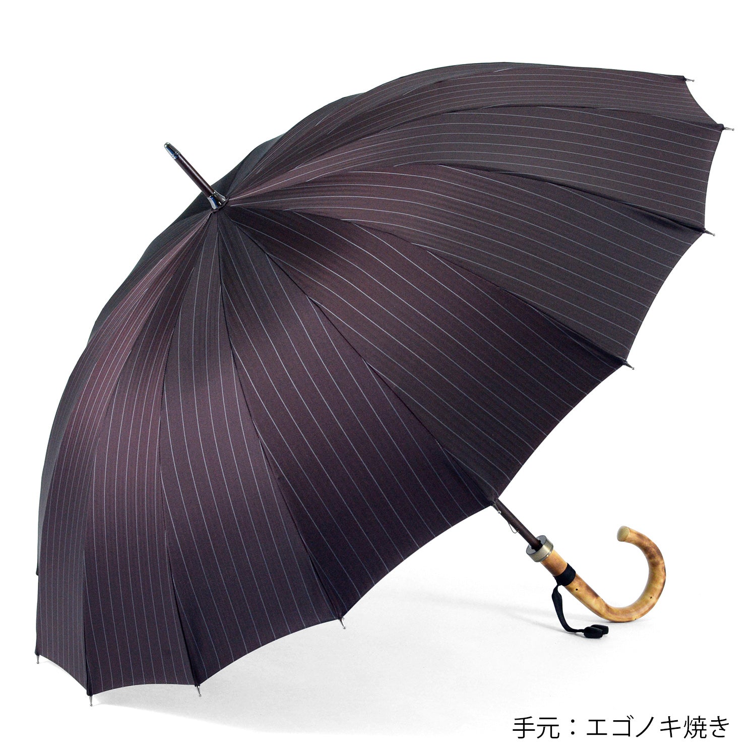 16骨伞 /细条纹 /山核桃