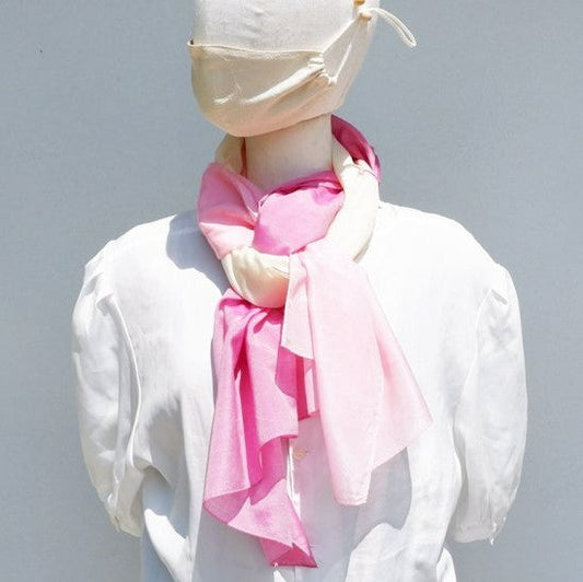 Silk Scarf / SURURI Series / Sweet Pea