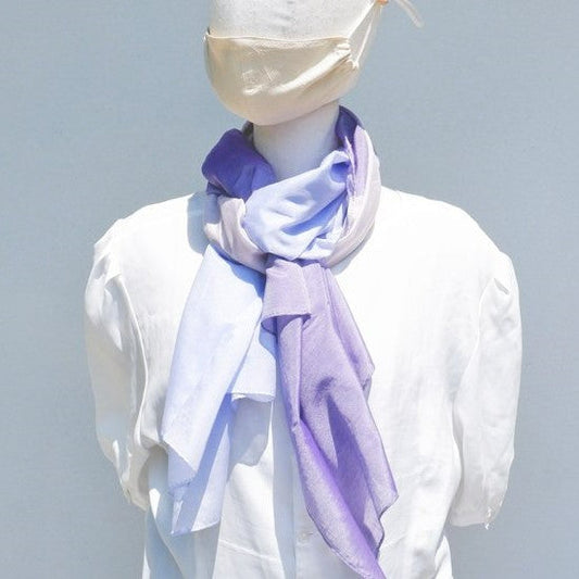 Silk Scarf / SURURI Series / Lavender