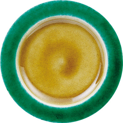 Kutani Japanese Shot Glass / Camellia Sasanqua