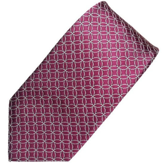 Tie / Cloisonne - Cochineal