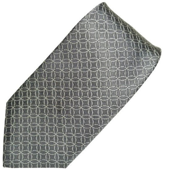 Cravate / cloisonne - gris