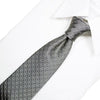 Krawatte / Cloisonne - grau