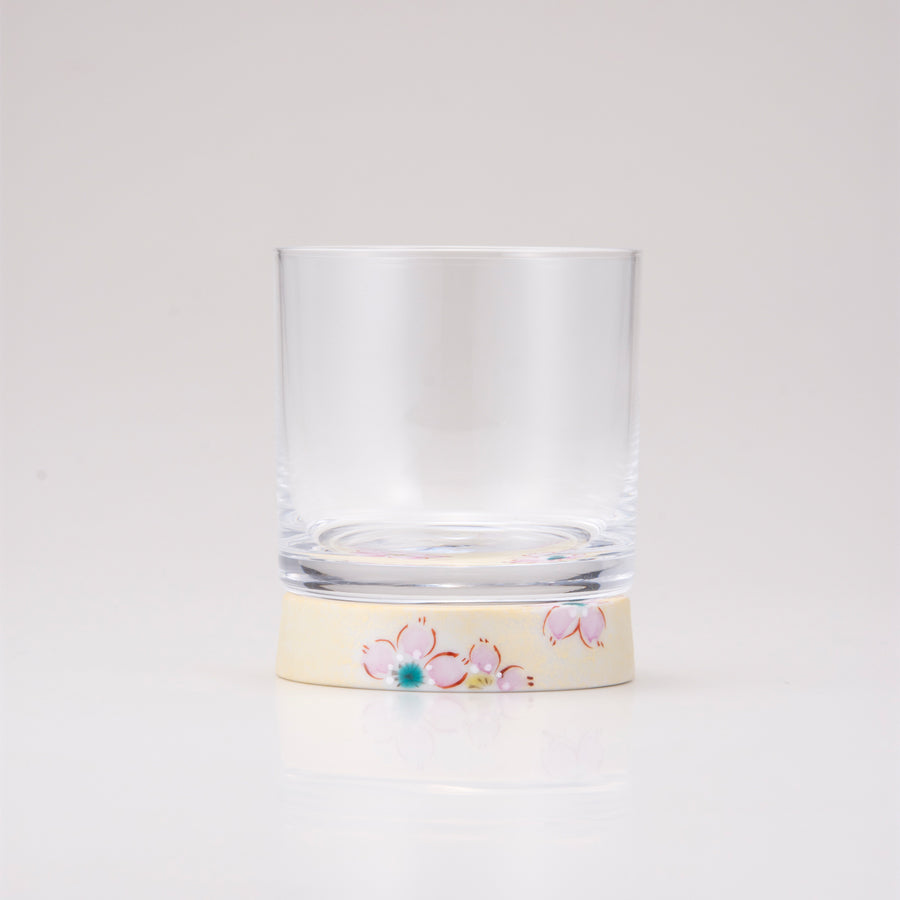 Kutani Japanese Rock Glass / Gold Cherry Blossom – Suigenkyo Online Store