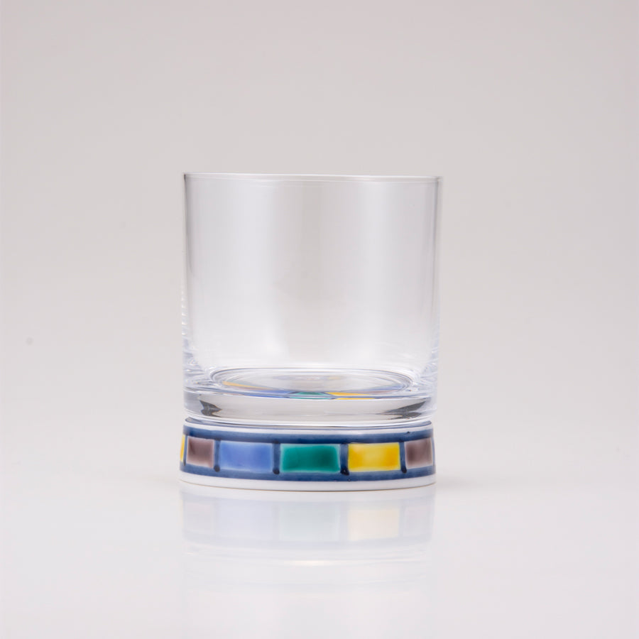 Rock Glass / Colorful Pattern 1