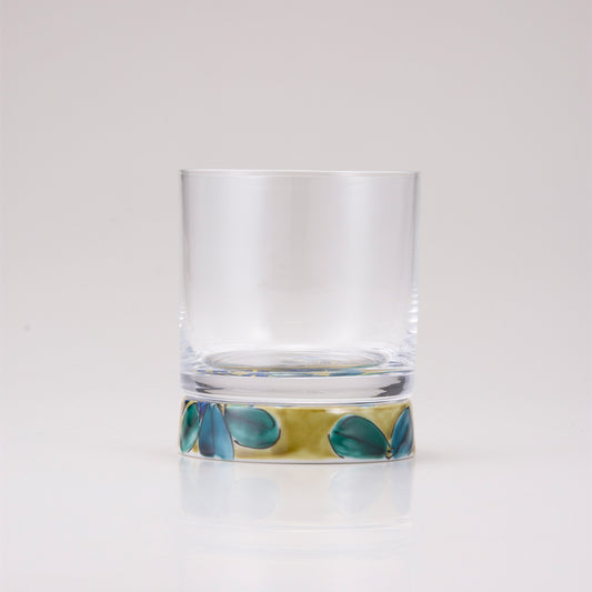 Kutani Japanische Gesteine ​​Glas / Clematis