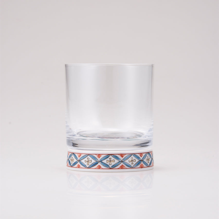 Kutani Japanese Rock Glass / Old Pattern 2 – Suigenkyo Online Store