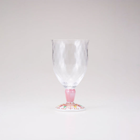 Kutani Japones Glass / Flower Broid / Plaid