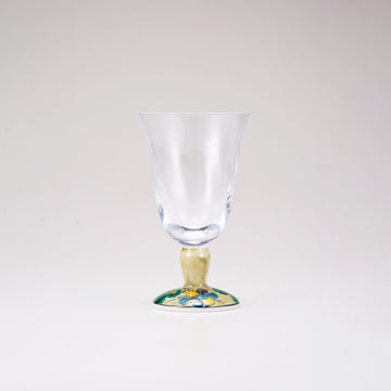 Kutani Japanese Glass / Grape / Tulip