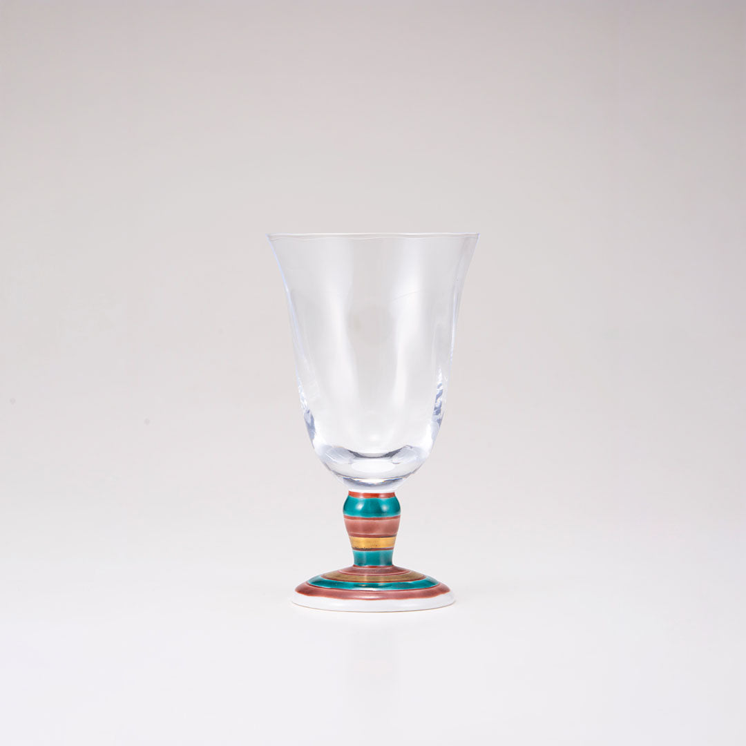 Glass / Red Spinning Top / Tulip