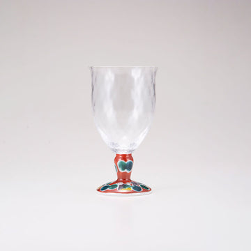 Kutani Japanese Glass / Mokubei / Plaid