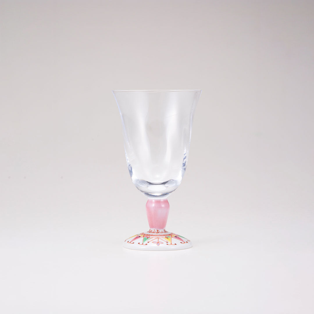 Kutani Japones Glass / Flower Bud / Tulip