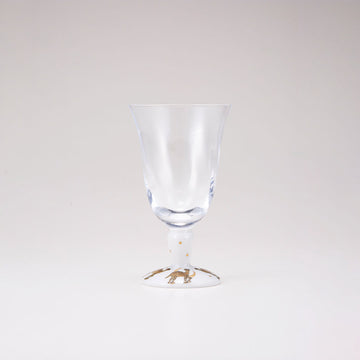 Kutani Japanese Glass / Moonlight Camel / Tulip