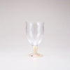 Kutani Glass / Gold Cherry Blossom / Plaid