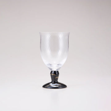 Kutani verre japonais / lapin / diagonale