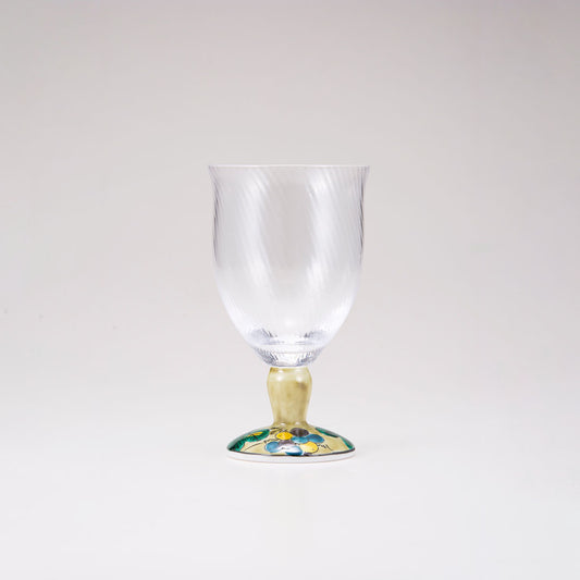 Kutani Japanisches Glas groß / Traube / Diagonale