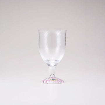 Kutani Japanese Glass / Peony / Diagonal