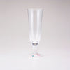 Kutani Japanese Beer Glass / Silver Cherry Blossom / Diagonal