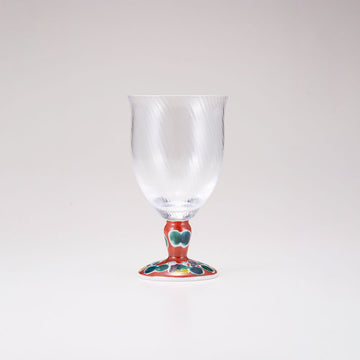 Kutani Japanese Glass / Mokubei / Diagonal