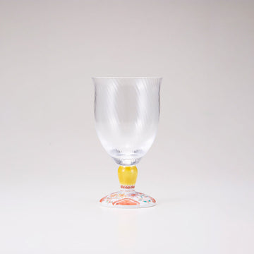 कुटानी जापानी ग्लास / फूल / विकर्ण