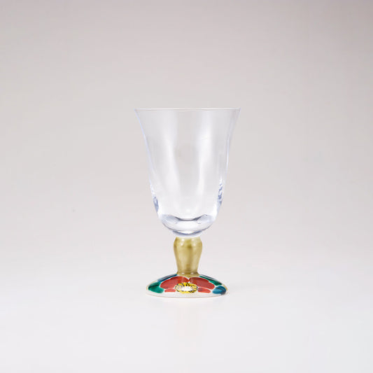 Kutani Glass / Camellia Sasanqua / Tulip