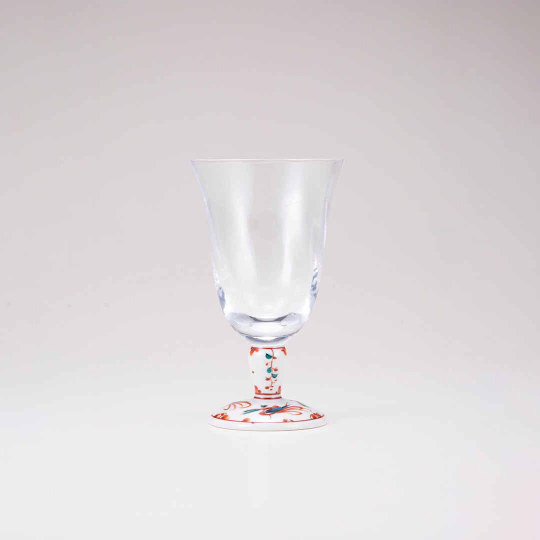 Glass / Red Bird / Tulip
