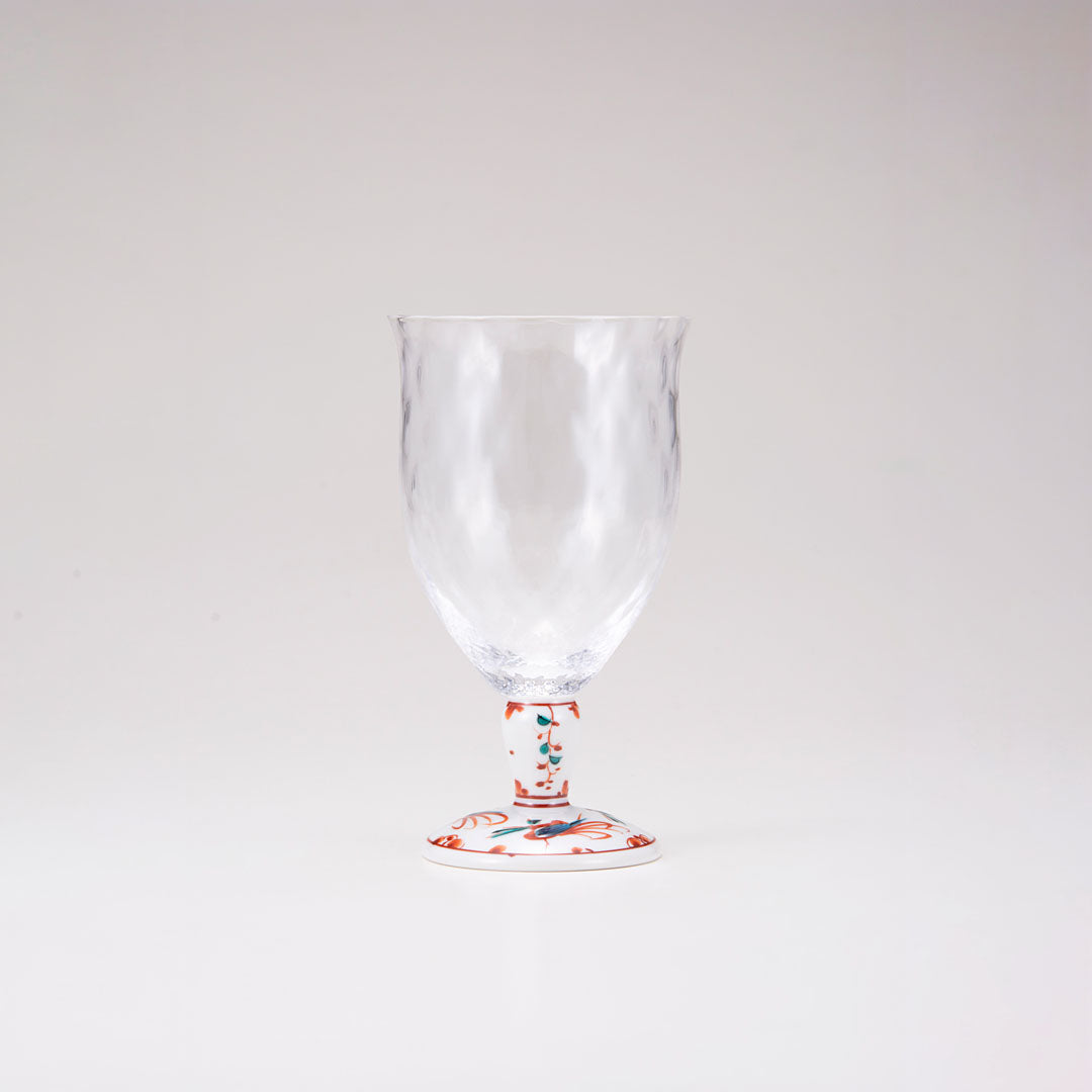 Glass / Red Bird / Plaid