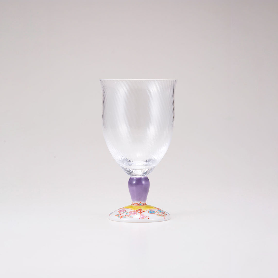 Kutani Glass / Flower House / Diagonal