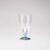 Kutani Japanese Glass / Blue Clematis / Plain