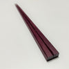 Purpleheart Chopsticks / Tetragon - 23 ซม.