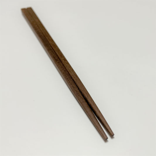 Walnut Chopsticks / Tetragon - 23 ซม.