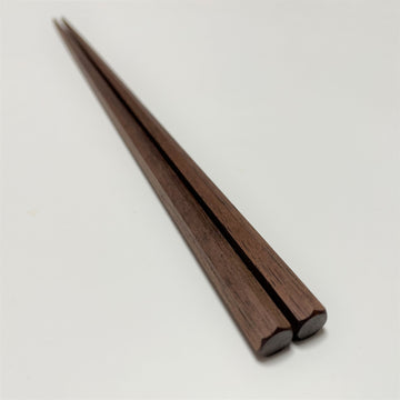 Walnut Chopsticks / Heptagon - 23 ซม.