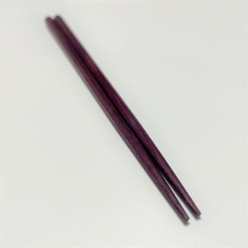Purpleeheart Essstäbchen / Oktagon - 23 cm