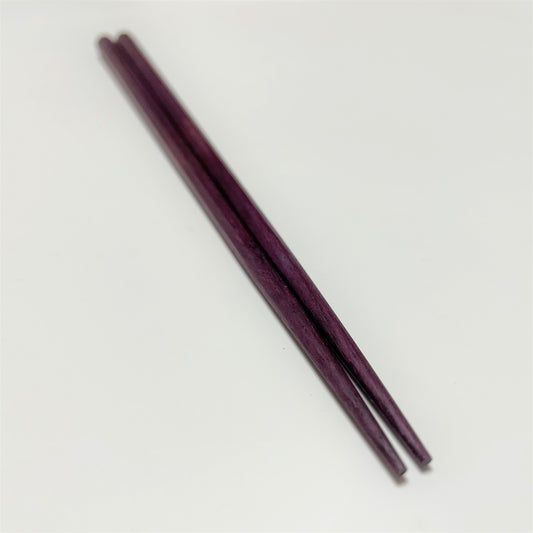 Purpleeheart Essstäbchen / Oktagon - 23 cm
