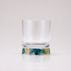 Kutani Japanese Rocks Glass / Clematis