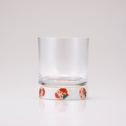Kutani Japanese Rock Glass / Treasure