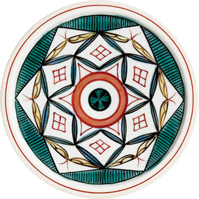 Kutani Japanese Rock Glass / Old Pattern 2 – Suigenkyo Online Store