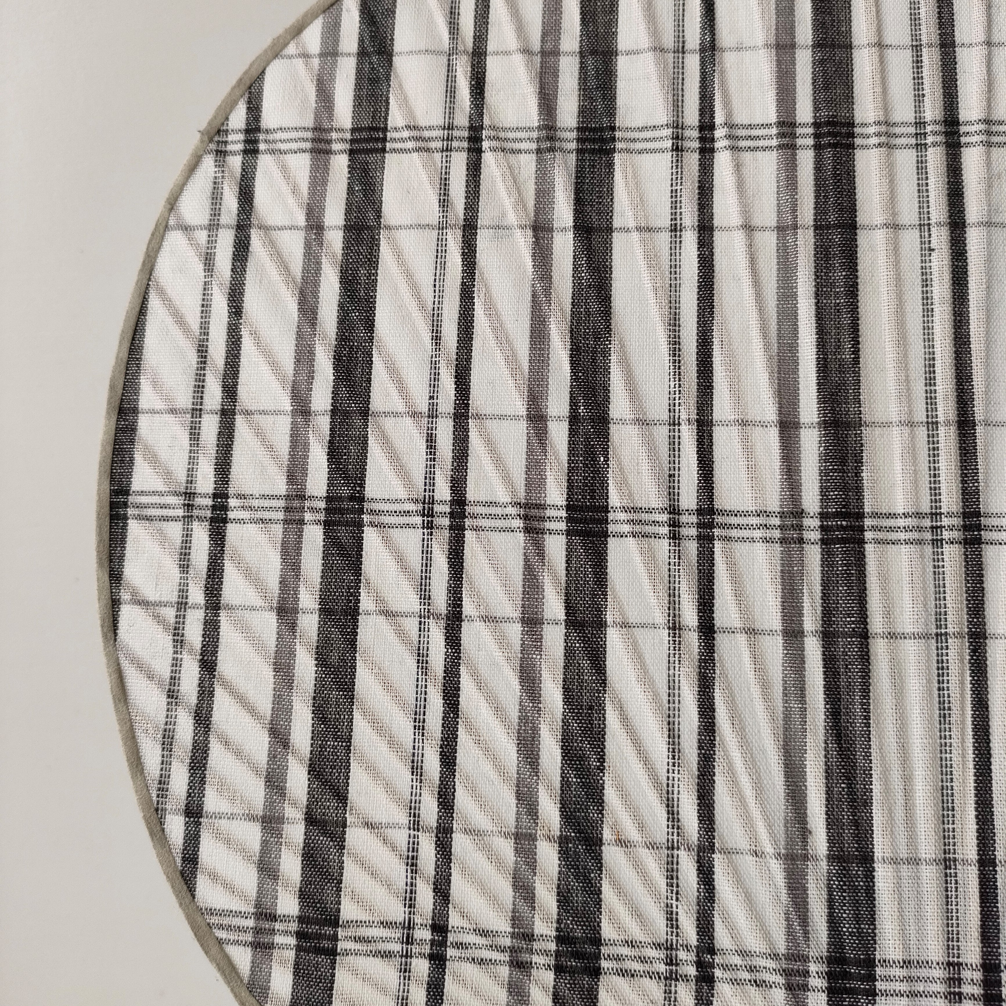 Fan / Lattice Check (Koshi) / Round / Large