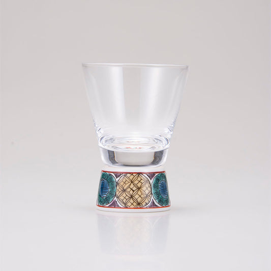 Kutani Japanese Shot Glass / Old Match 1