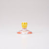 Kutani Japanese Beer Glass / Flower / Plain