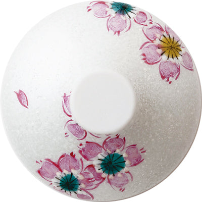 Beer Glass / Silver Gold Cherry Blossom / Plain