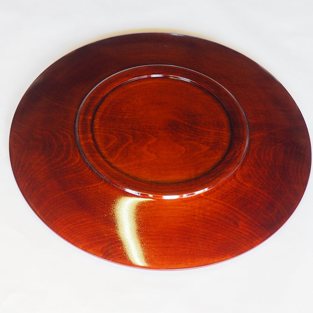 Lacquered Serving Plate / Large