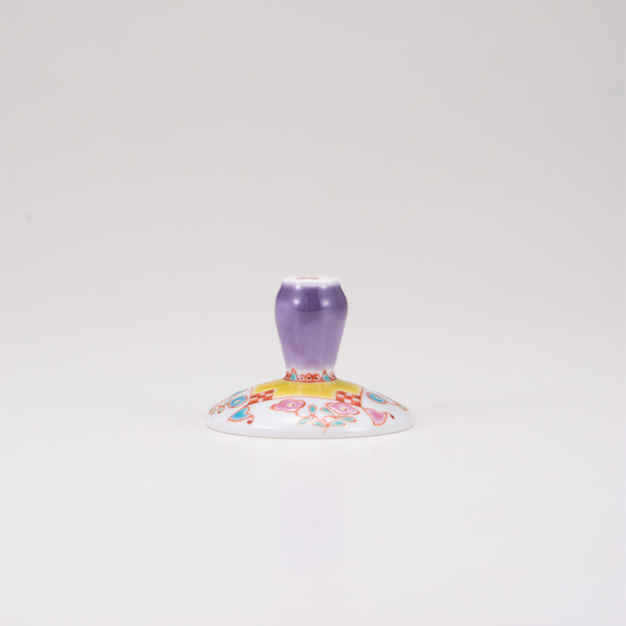 Kutani Japones Glass / Flower House / Tulip