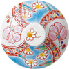 Kutani Japanese Bire Glass / Flower Tapestry / Plain